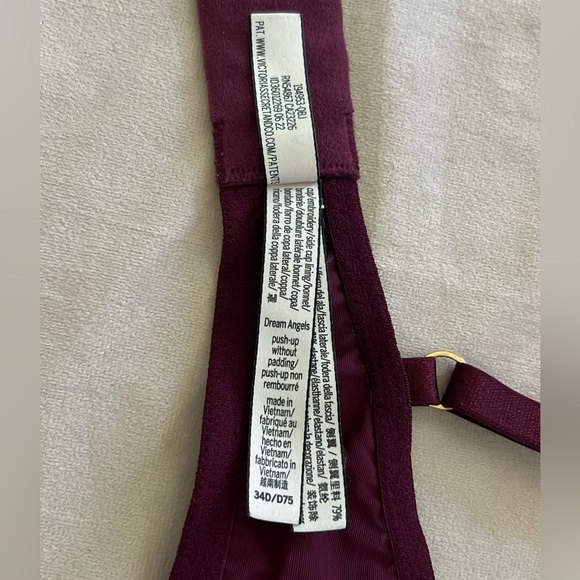 Victoria’s Secret Dream Angels Lightly-Lined Floral Embroidery Demi Bra, 34D - Picture 14 of 16